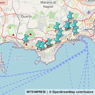 Mappa Via Mario Menichini, 80125 Napoli NA, Italia (3.66167)