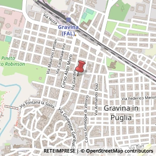 Mappa Via Giardini, 80 C, 70024 Gravina in Puglia, Bari (Puglia)
