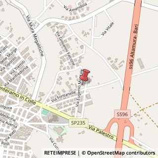 Mappa Via Salvatore Quasimodo, 70022 Altamura BA, Italia, 70022 Altamura, Bari (Puglia)