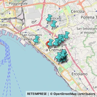 Mappa Napoli, 80046 San Giorgio a Cremano NA, Italia (1.446)