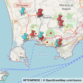 Mappa Via G. Diano, 80078 Pozzuoli NA, Italia (4.40636)