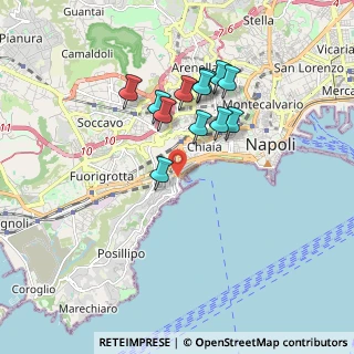 Mappa Piazza Sannazaro, 80121 Napoli NA, Italia (1.65333)