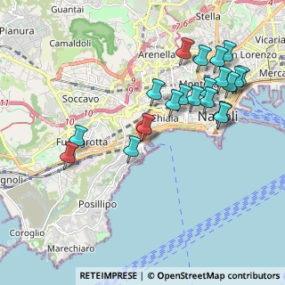 Mappa Piazza Sannazaro, 80121 Napoli NA, Italia (2.2955)