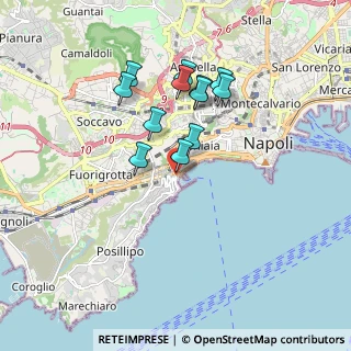 Mappa Piazza Sannazaro, 80121 Napoli NA, Italia (1.6325)