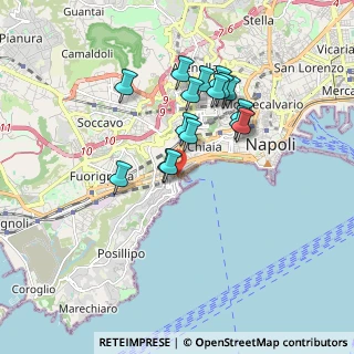 Mappa Piazza Sannazaro, 80121 Napoli NA, Italia (1.63563)