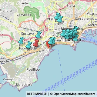 Mappa Piazza Sannazaro, 80121 Napoli NA, Italia (1.9485)