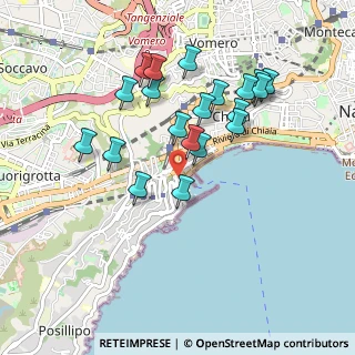 Mappa Piazza Sannazaro, 80121 Napoli NA, Italia (0.9405)