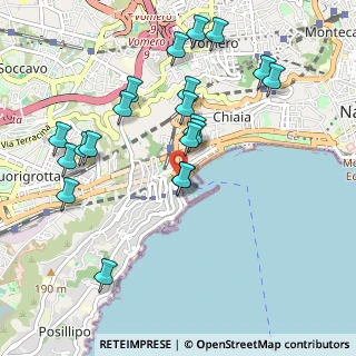 Mappa Piazza Sannazaro, 80121 Napoli NA, Italia (1.106)