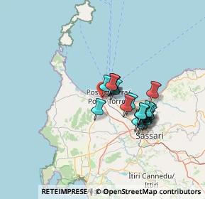 Mappa SP 34, 07046 Porto Torres SS, Italia (11.122)