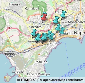 Mappa Piazzetta Cumana, 80125 Napoli NA, Italia (1.20737)