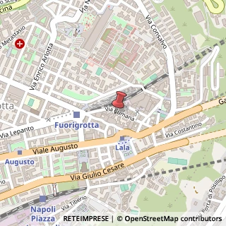 Mappa Via Cumana, 29, 80125 Napoli, Napoli (Campania)