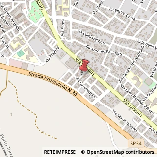 Mappa Via Michelangelo Buonarroti, 7, 07046 Porto Torres SS, Italia, 07046 Porto Torres, Sassari (Sardegna)