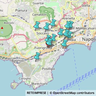 Mappa Via Giacomo Leopardi, 80126 Napoli NA, Italia (1.43786)