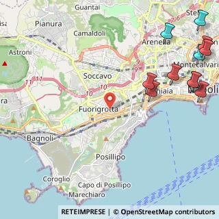 Mappa Via Giacomo Leopardi, 80126 Napoli NA, Italia (3.48545)