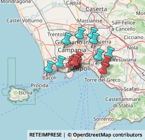 Mappa Via Cumana, 80125 Napoli NA, Italia (8.75867)