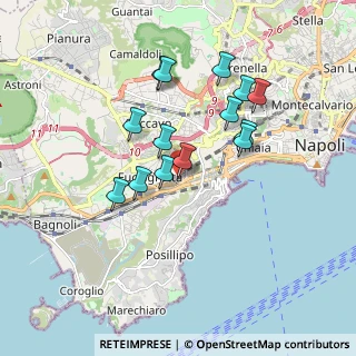 Mappa Via Cumana, 80125 Napoli NA, Italia (1.66714)