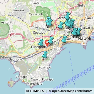 Mappa Via Cumana, 80125 Napoli NA, Italia (2.292)