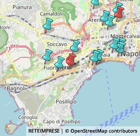 Mappa Via Due Luglio, 80125 Napoli NA, Italia (2.34267)