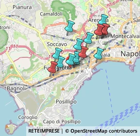 Mappa Via Due Luglio, 80125 Napoli NA, Italia (1.43625)