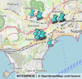 Mappa Via Due Luglio, 80125 Napoli NA, Italia (1.4455)
