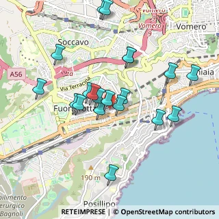 Mappa Via Cumana, 80125 Napoli NA, Italia (0.9705)