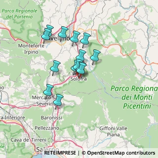 Mappa Via Giannattasio Abate, 83029 Solofra AV, Italia (5.97071)