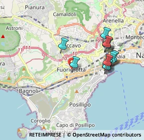 Mappa Via Francesco Galeota, 80125 Napoli NA, Italia (1.88308)
