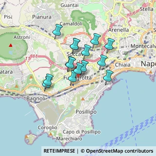 Mappa Via Francesco Galeota, 80125 Napoli NA, Italia (1.366)