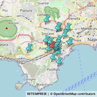 Mappa Via Francesco Galeota, 80125 Napoli NA, Italia (1.25167)