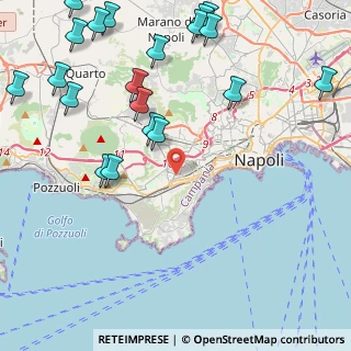Mappa Via Francesco Galeota, 80125 Napoli NA, Italia (6.2675)