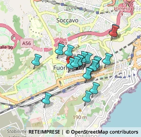 Mappa Via Francesco Galeota, 80125 Napoli NA, Italia (0.703)