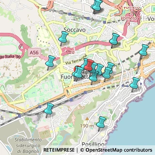 Mappa Via Francesco Galeota, 80125 Napoli NA, Italia (1.065)