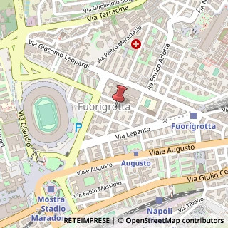 Mappa Via Benedetto Cariteo, 12, 80125 Napoli, Napoli (Campania)