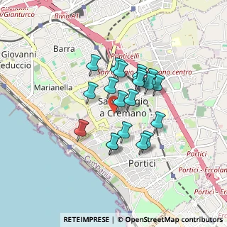 Mappa Corso Umberto I, 80046 San Giorgio a Cremano NA, Italia (0.706)