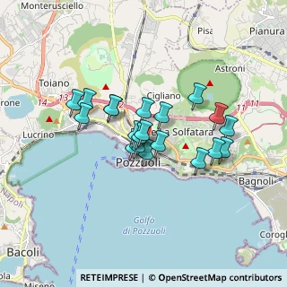 Mappa Via Tommaso Pollice, 80078 Pozzuoli NA, Italia (1.3945)