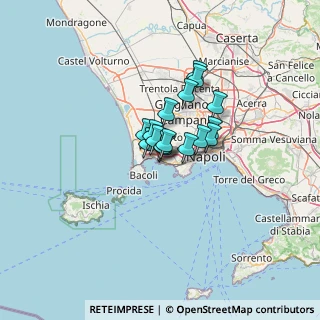 Mappa Via Tommaso Pollice, 80078 Pozzuoli NA, Italia (7.45063)