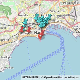 Mappa Piazzetta Borgo dei Marinari, 80132 Napoli NA, Italia (1.7745)