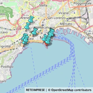 Mappa Borgo Marinari, 80125 Napoli NA, Italia (1.47133)