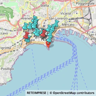 Mappa Piazzetta Borgo dei Marinari, 80132 Napoli NA, Italia (1.7285)