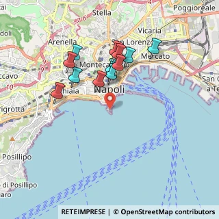 Mappa Borgo Marinari, 80125 Napoli NA, Italia (1.76692)