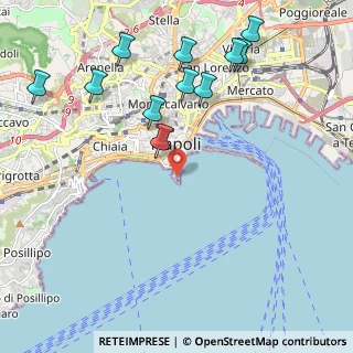 Mappa Borgo Marinari, 80125 Napoli NA, Italia (2.63364)