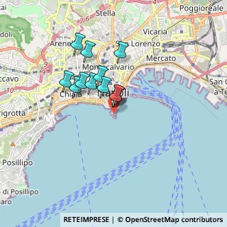 Mappa Borgo Marinari, 80125 Napoli NA, Italia (1.40583)
