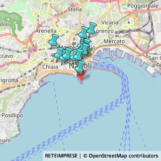 Mappa Borgo Marinari, 80125 Napoli NA, Italia (1.46733)