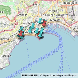 Mappa Piazzetta Borgo dei Marinari, 80132 Napoli NA, Italia (1.5625)