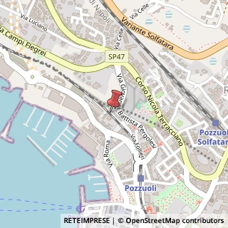 Mappa Via Vallone Mandria, 2, 80078 Pozzuoli, Napoli (Campania)