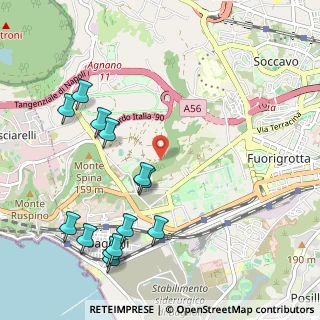 Mappa Via Circumvallazione dell'Antico Lago di Agnano, 80125 Napoli NA, Italia (1.33615)