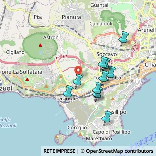 Mappa Via Circumvallazione dell'Antico Lago di Agnano, 80125 Napoli NA, Italia (1.77917)