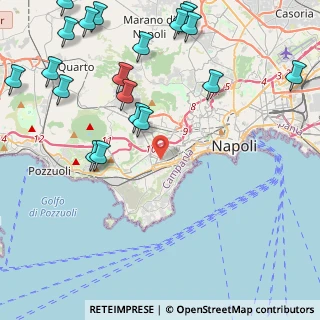 Mappa Via Pietro jacopo De Gennaro, 80125 Napoli NA, Italia (6.2995)