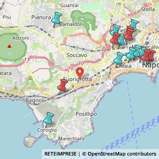 Mappa Via Pietro jacopo De Gennaro, 80125 Napoli NA, Italia (3.16933)