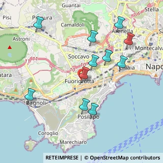 Mappa Via Pietro jacopo De Gennaro, 80125 Napoli NA, Italia (2.23182)